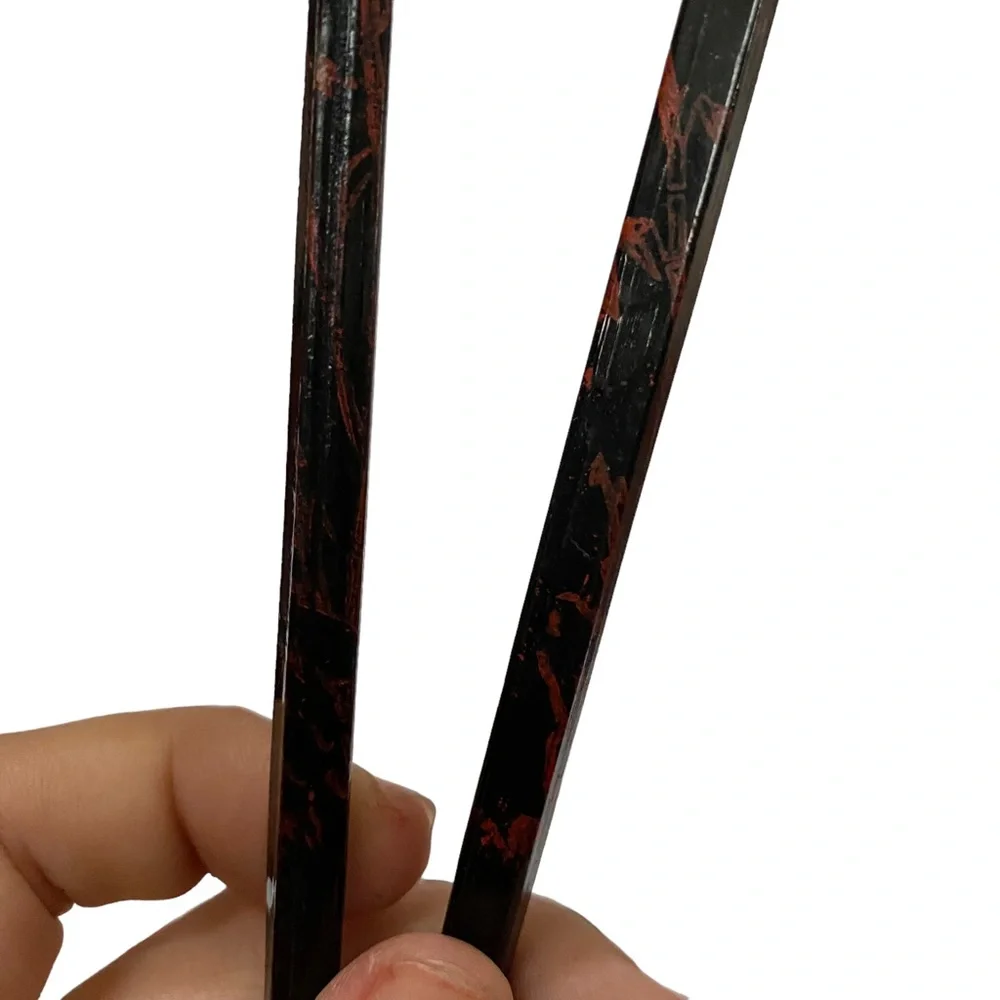 Lot of 18 Pair of Chopsticks - 5 styles - Wo Fat Souvenir pair - inlaid abalone